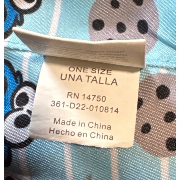 Sesame Street Cookie Monster Reversible Bucket Hat For Toddler - Picture 6 of 6